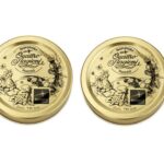 Bormioli rocco quattro stagioni set 2 tappi da 70 mm