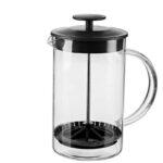 Casa collection tisaniera cappuccinatore vetro borosilicato 600 ml