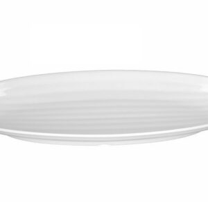 Tognana vassoio ovale cm 45x21 show plate bianco professionale in melamina resistente da -20° + 70°
