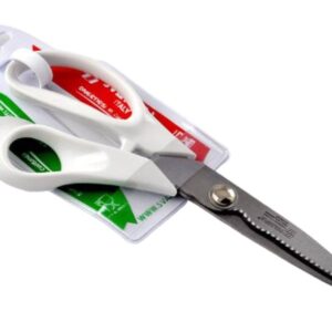 Svanera forbice pesce 19 cm lama dentata ondulata ,qualità buona