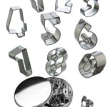 Eva set 9 formine numeri taglia pasta tagliapasta taglia dolci biscotti