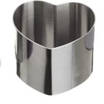 Westmark stampino cuore, 4 pezzi per dessert,7.5x6.5x5.5 cm