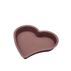 Pedrini tortiera cuore rosso, in silicone alimentare resistente fino a 250°c