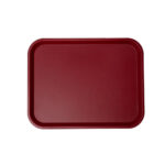 Genus dei vassoio mensa 45,6x35,6 cm rosso rubino in polipropilene ad alta densità