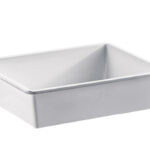 Giganplast bacinella frigorifera in polipropilene frigor rex cm 35x25x8 bianco