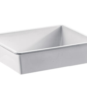 Giganplast bacinella frigorifera in polipropilene frigor rex cm 35x25x8 bianco
