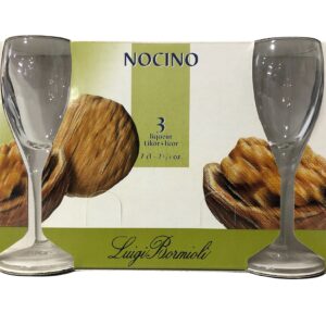 Luigi bormioli set 3 bicchieri per nocino da 7cl.
