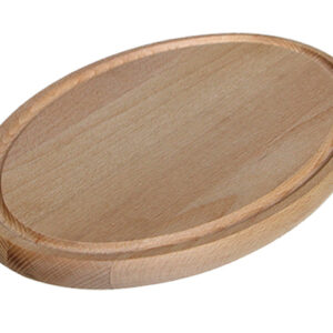 Panetta tagliere in legno di faggio olmo ovale 45cm