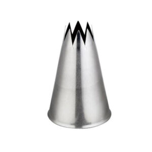 Thermohauser stella francese ø 15 mm 16 denti in acciaio inox per sacca a poc