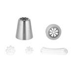 Bocchetta russa, girasole, ø 24, xxl, acciaio inox