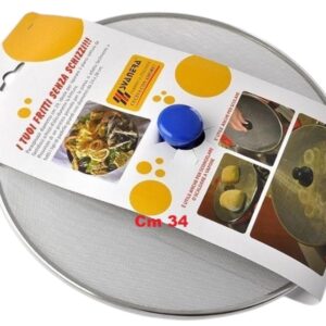 Svanera Jò paraspruzzi cm 34, acciaio inox 18/c con pomolo qualità buona