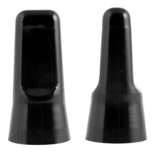 The bars set 12 tappi in gomma nero per versatori, qualità professionale