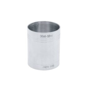 The bars tube jigger 15 - 30 ml misurino cocktail, qualità professionale