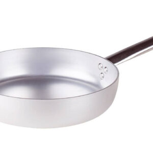 Pentole agnelli padella ø 30 cm dritta per friggere, in alluminio, qualità professionale