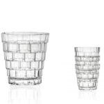 Rcr stack set 6 bicchieri acqua cl 32 imbilabile vetro luxion