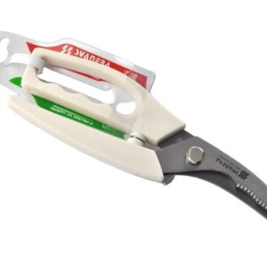 Svanera, forbice tranciapollo cm 25 per pizza e pollo, acciaio inox