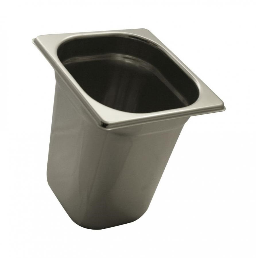Pentole Agnelli bacinella Gastronorm 1/6 acciaio inossidabile h 20 cm