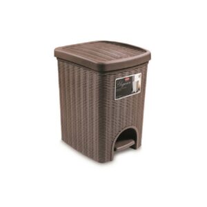 Stefanplast elegance pattumiera da bagno 6 lt con secchiello estraibile tortora, qualità robusta