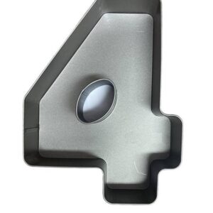 Calder teglia forma numero 4 alluminio antiaderente