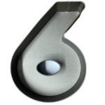 Calder teglia forma numero 6 alluminio antiaderente
