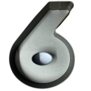 Calder teglia forma numero 6 alluminio antiaderente