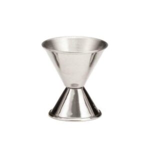 Tablecraft, jigger giapponese 30 - 60 ml stile classico in acciaio inox prodotto professionale