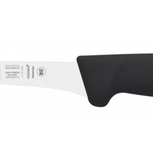 Icel coltello disosso cm 13 lama stretta manico nero, lama acciaio inox