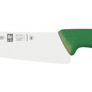 Icel tranciante cm 20, manico verde, lama in acciaio inox