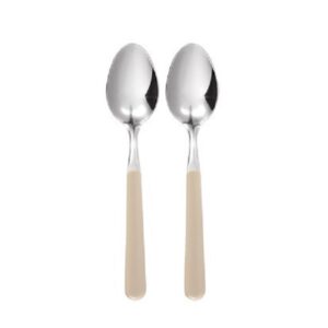 Excelsa, set 2 cucchiaini caffè crema, in acciaio inox nickel free