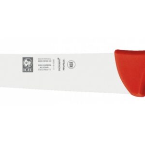 Icel coltello francese cm18, manico rosso, qualità professionale