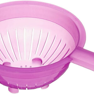 Excelsa, rainbow scolariso 19 cm plastica con doppio manico lilla