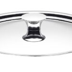 Giannini kuoka, coperchio cm 20 in acciaio inox, qualità extra