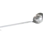 Gnali, delta mestolo forato 6 cm acciaio inox qualità extra