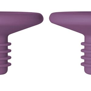 Viceversa, set 2 tappi champagne silicone, verde