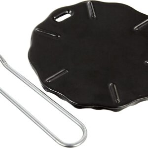 Ilsa pistra radiante, diffusore di calore cm 14, ghisa smaltata