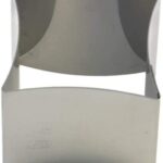 Kaufgut porzionatore quadrato 8 cm in acciaio inox