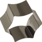Kaufgut porzionatore coppapasta rosetta acciaio inox 8 cm