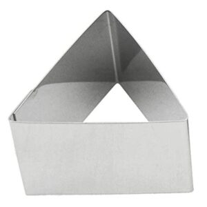 Kaufgut porzionatore triangolare 7,5 cm in acciaio inox