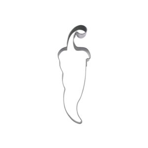 Kaufgut stampo tagliabiscotti peperoncino 9 cm in acciaio inox
