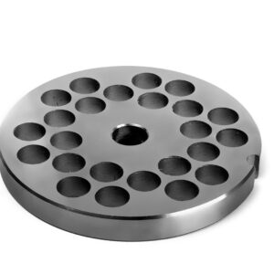 Tre spade, raut piastra per tritacarne 32 foro 14 ,acciaio inox auto affilanti qualità professionale