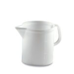 Stefanplast, caraffa dosatrice 5 litri neutra, con beccuccio antigoccia