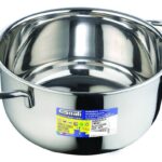 Gnali Etherna, casseruola cm 18 acciaio, adatta ad induzione