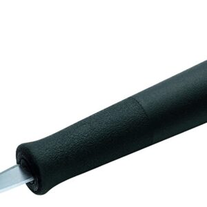 Triangle coltello da intaglio piegato lateralmente, lama affilata su entrambi i lati qualità professionale