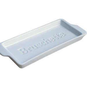Tognana piatto bruschetta in porcellana cm 33x13