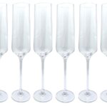 Rona Charisma, set 6 calici champagne, 190 ml fine cristallo