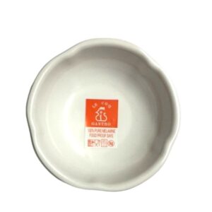 set 6 Coppetta rotonda cm 9 melamina robusta resistente da -20° a + 70°