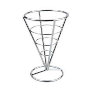 Ilsa mini cestino cm 10x15h, conico per fritture monoporzioni in acciaio inox