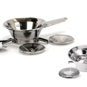 Lagostina i cucinieri passaverdure passatutto cm 19 in acciaio inox 18/10