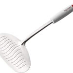 Pedrini pala prendi pesce polpettone unipezzo inox manico in nylon