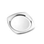 Morinox  vassoio quadro basic cm 32 in acciaio inox 18/10